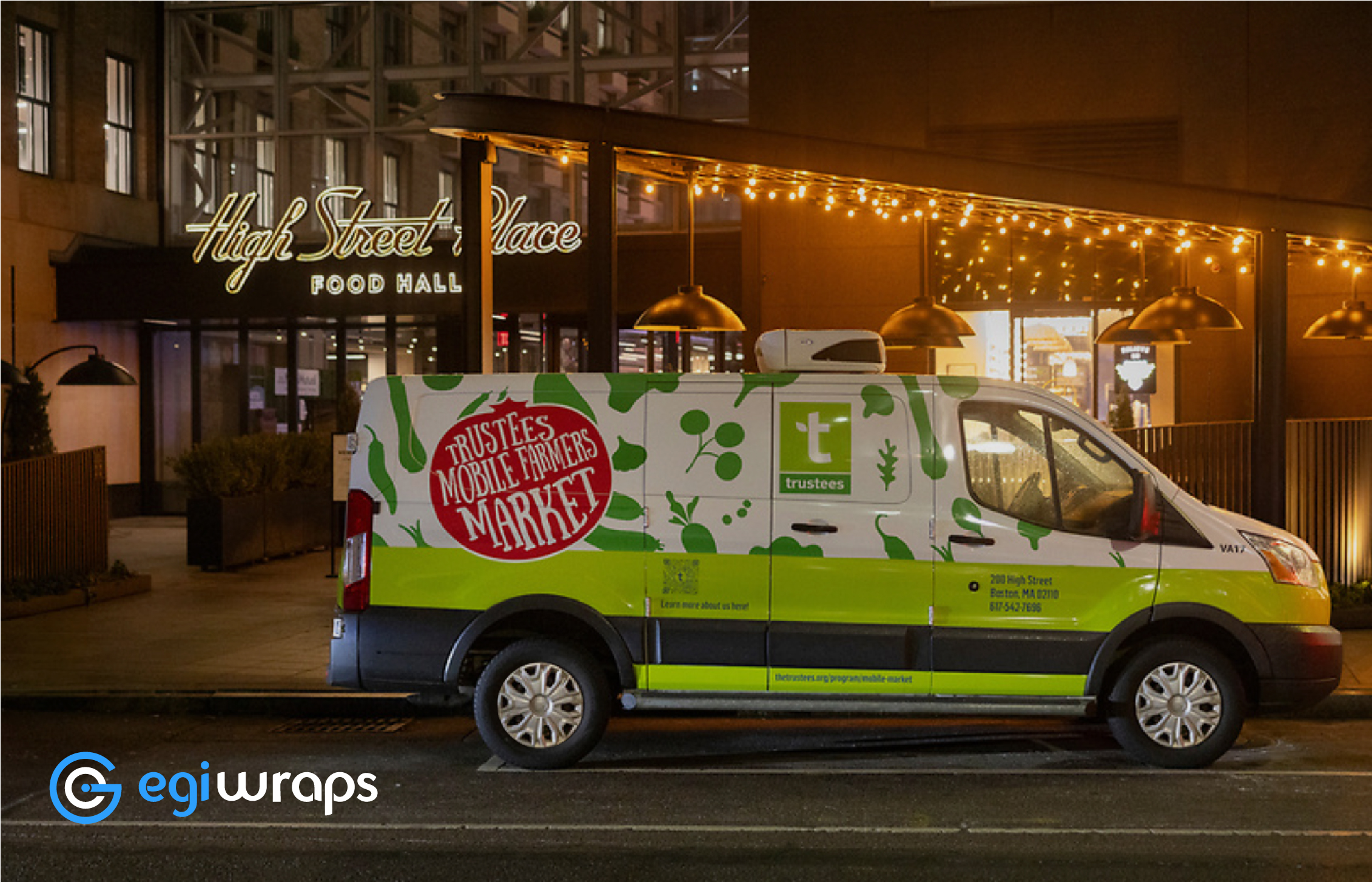 Vehicle wrap installation Boston