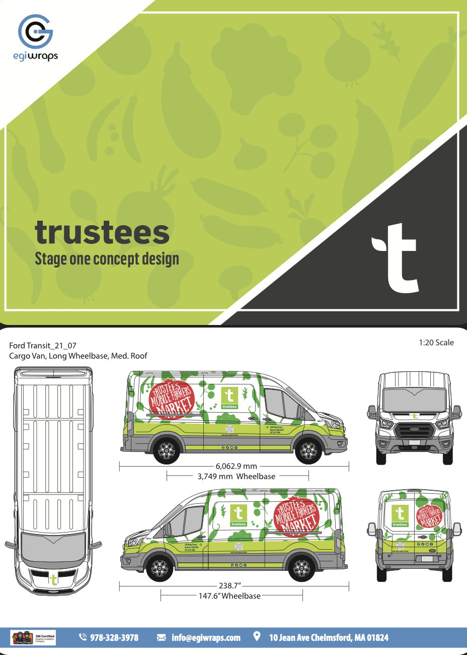 Vehicle wrap design Boston