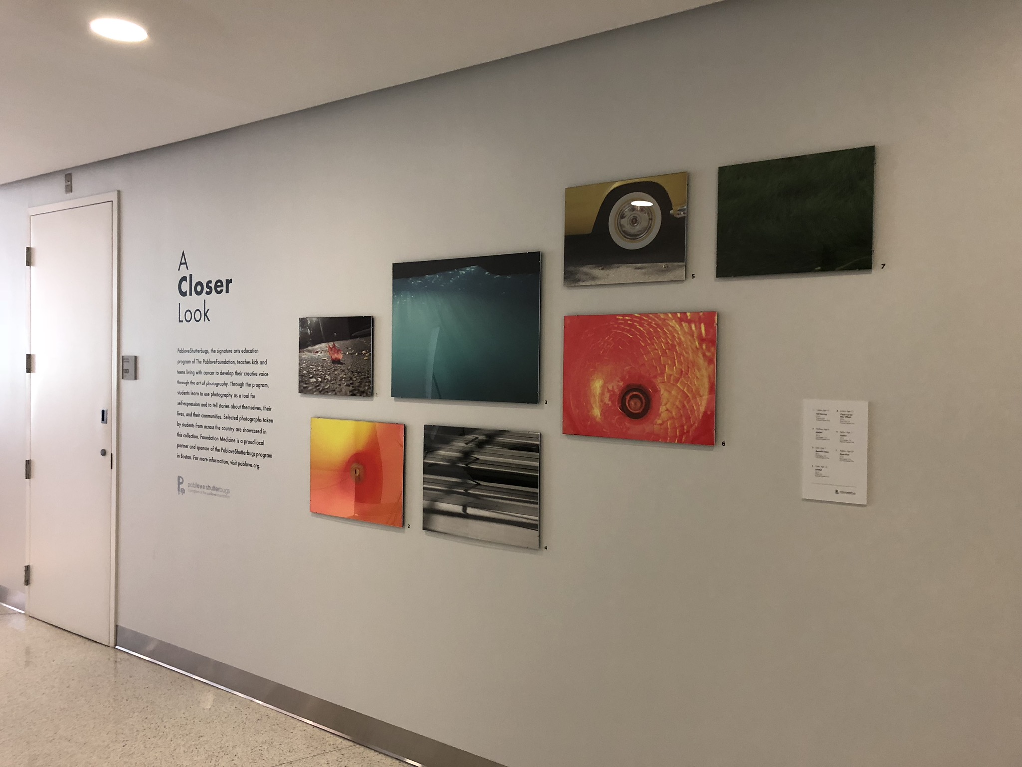 Interior wall graphics installation