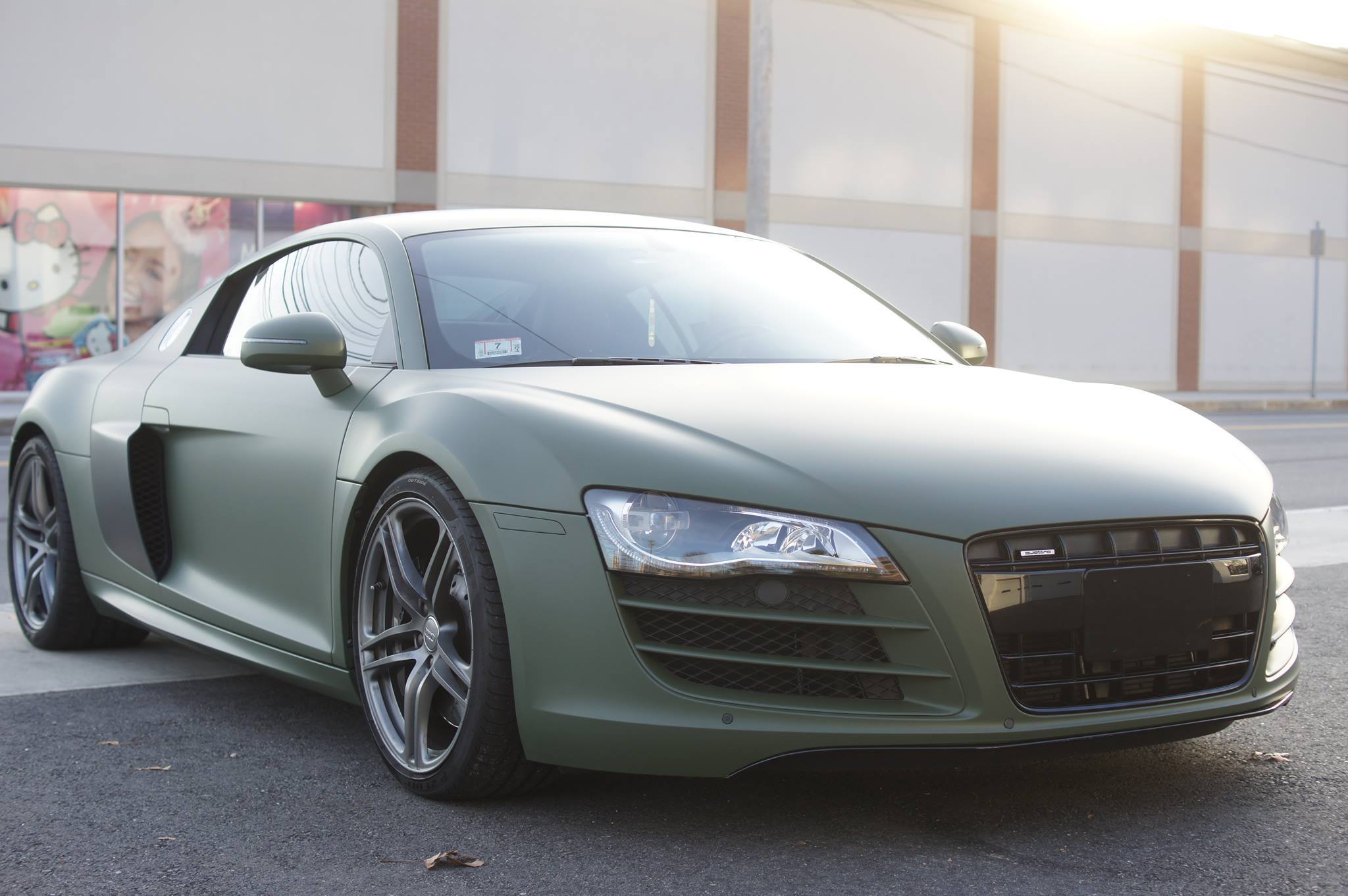 Luxury matte and satin color change wrap Boston MA