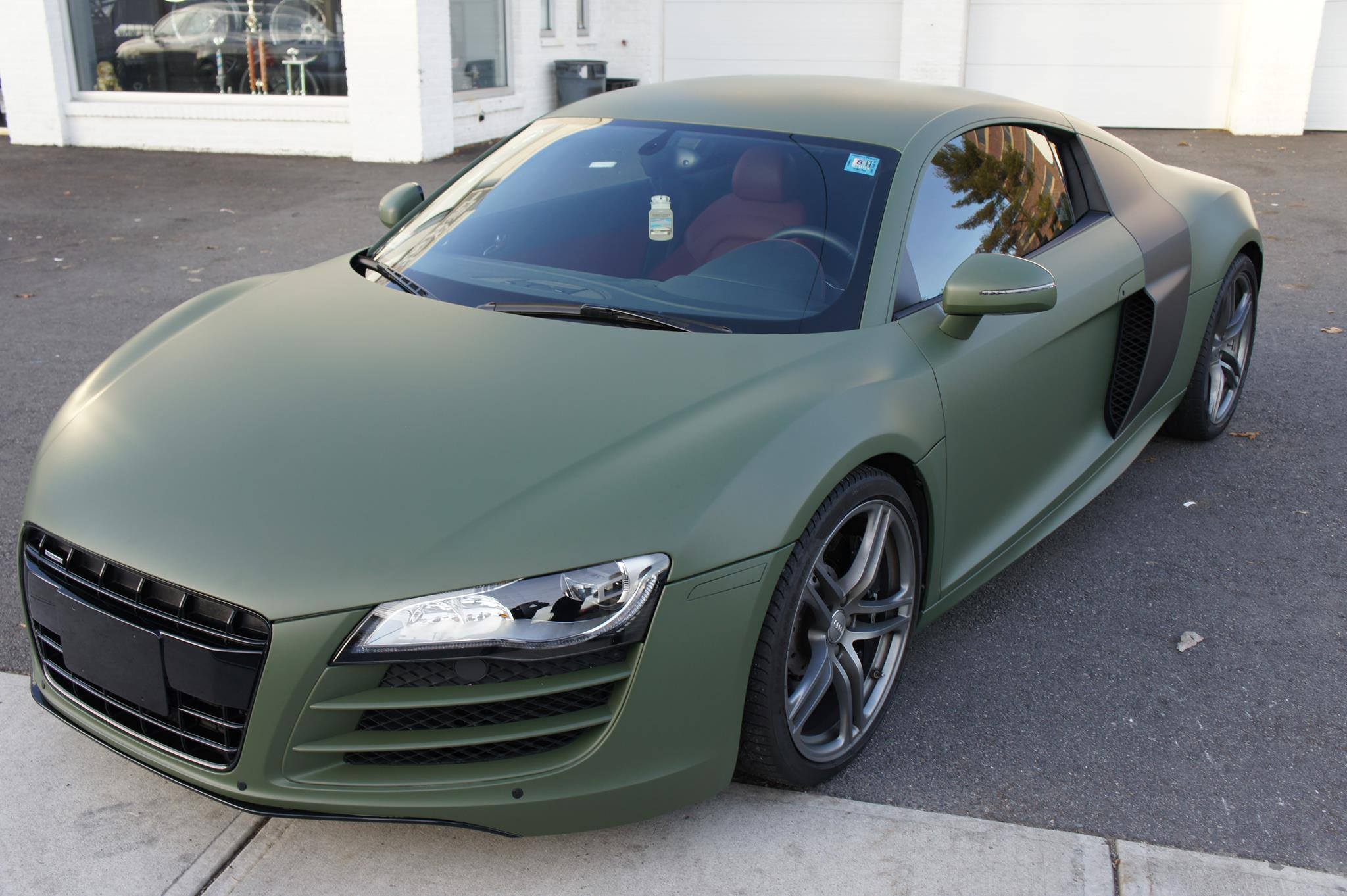 Premium color change wrap installation in Boston MA