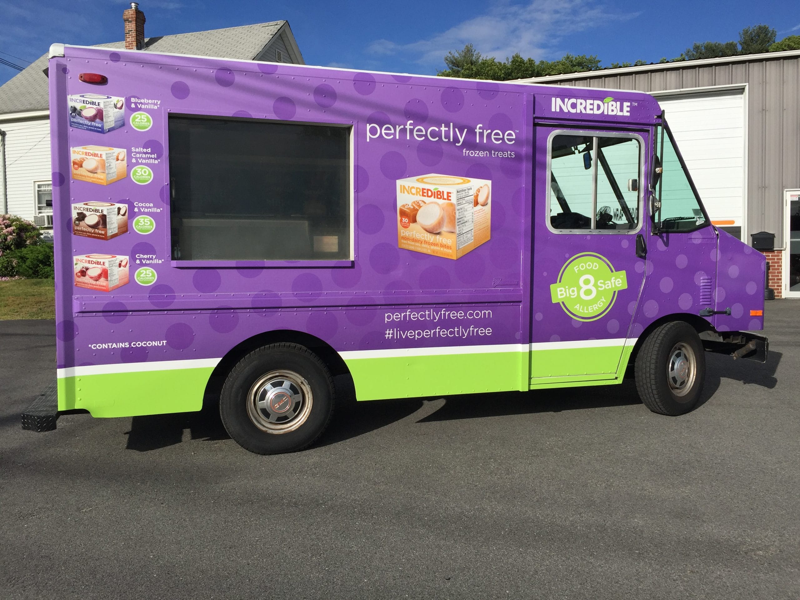 Custom food truck wrap in Boston MA by EGI Wraps