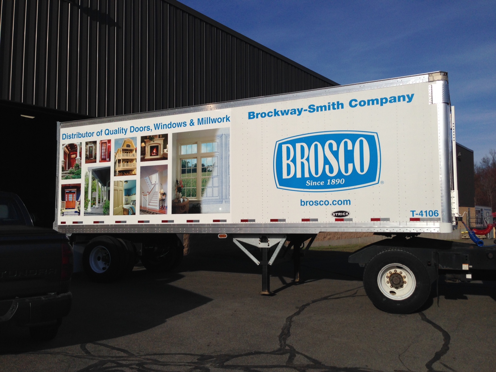 Truck branding graphics Boston MA