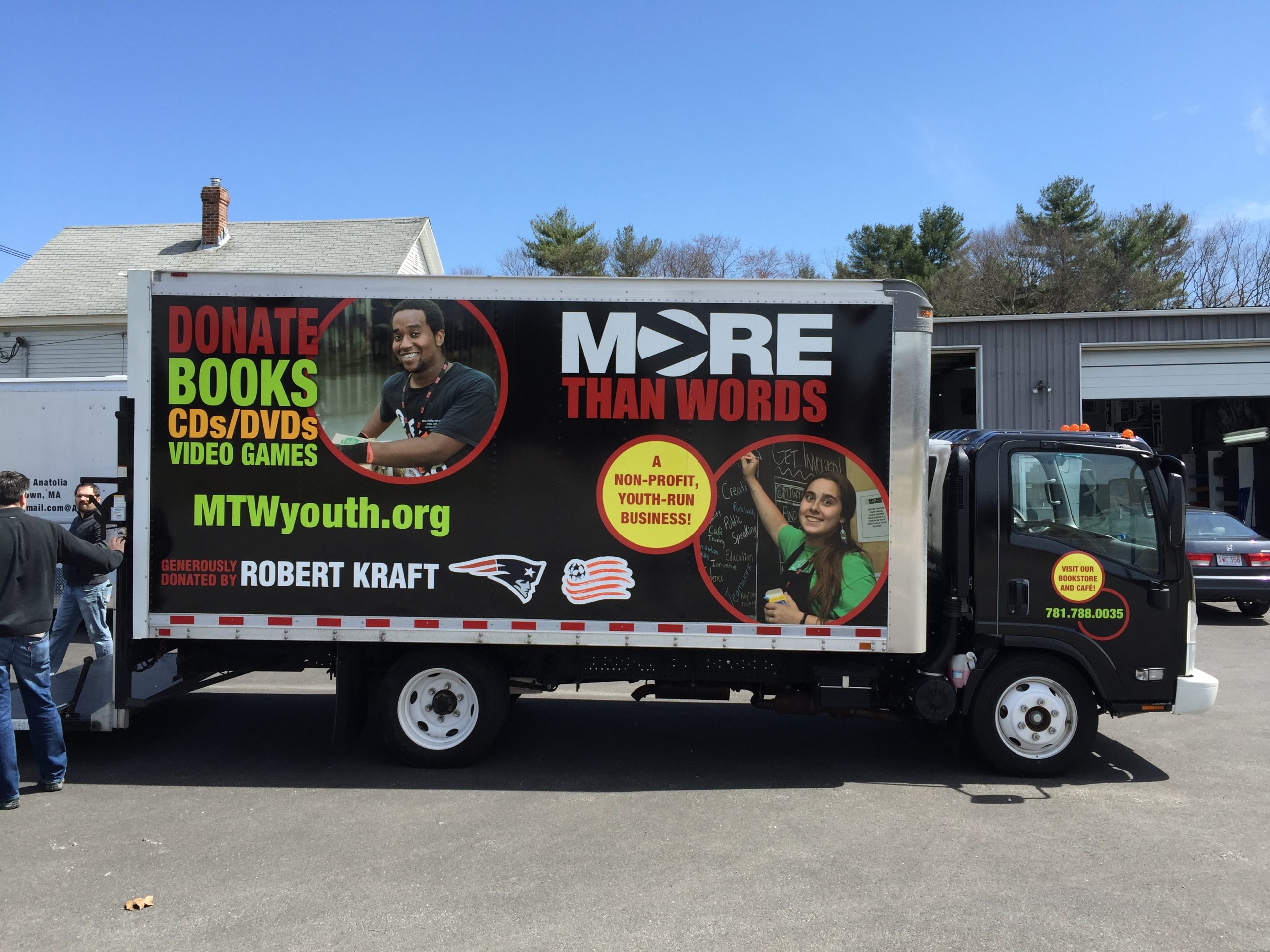 Commercial truck wrap project