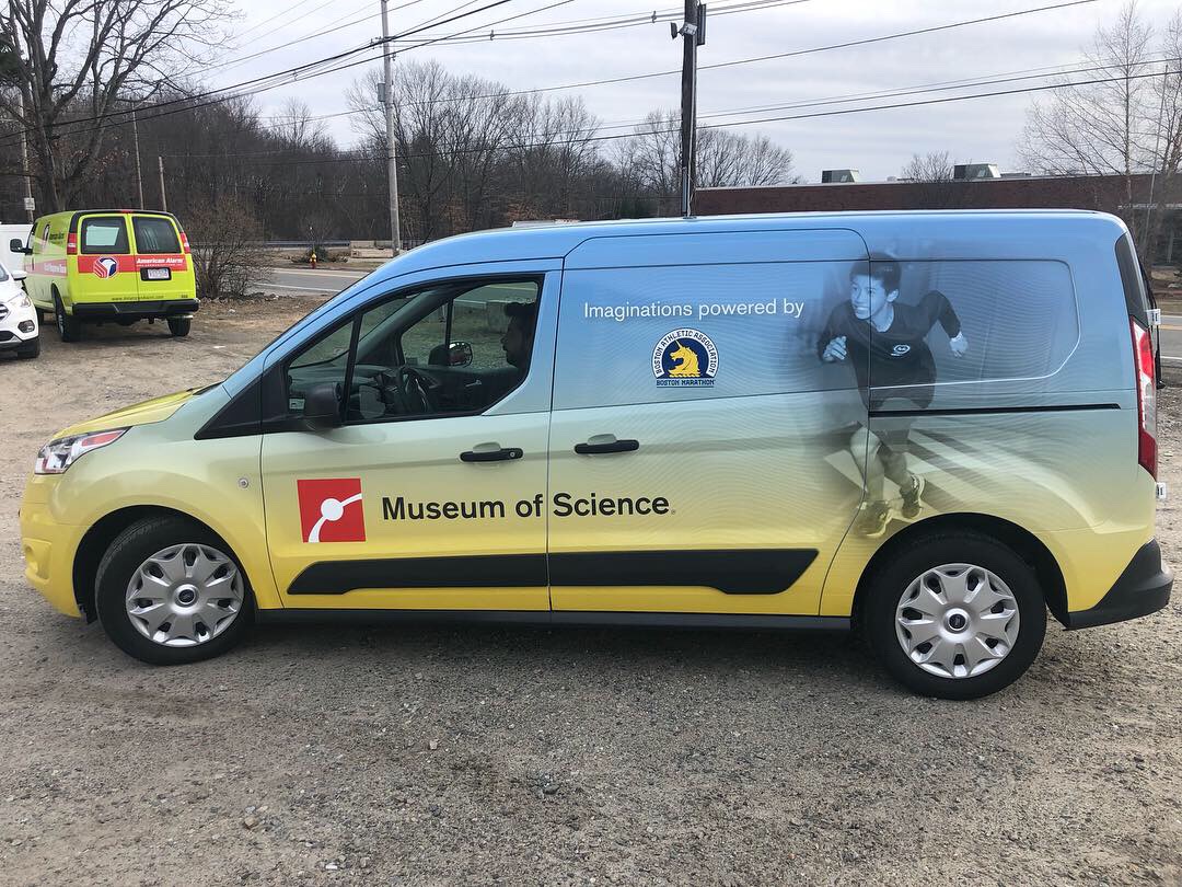 Service van wrap project Boston MA